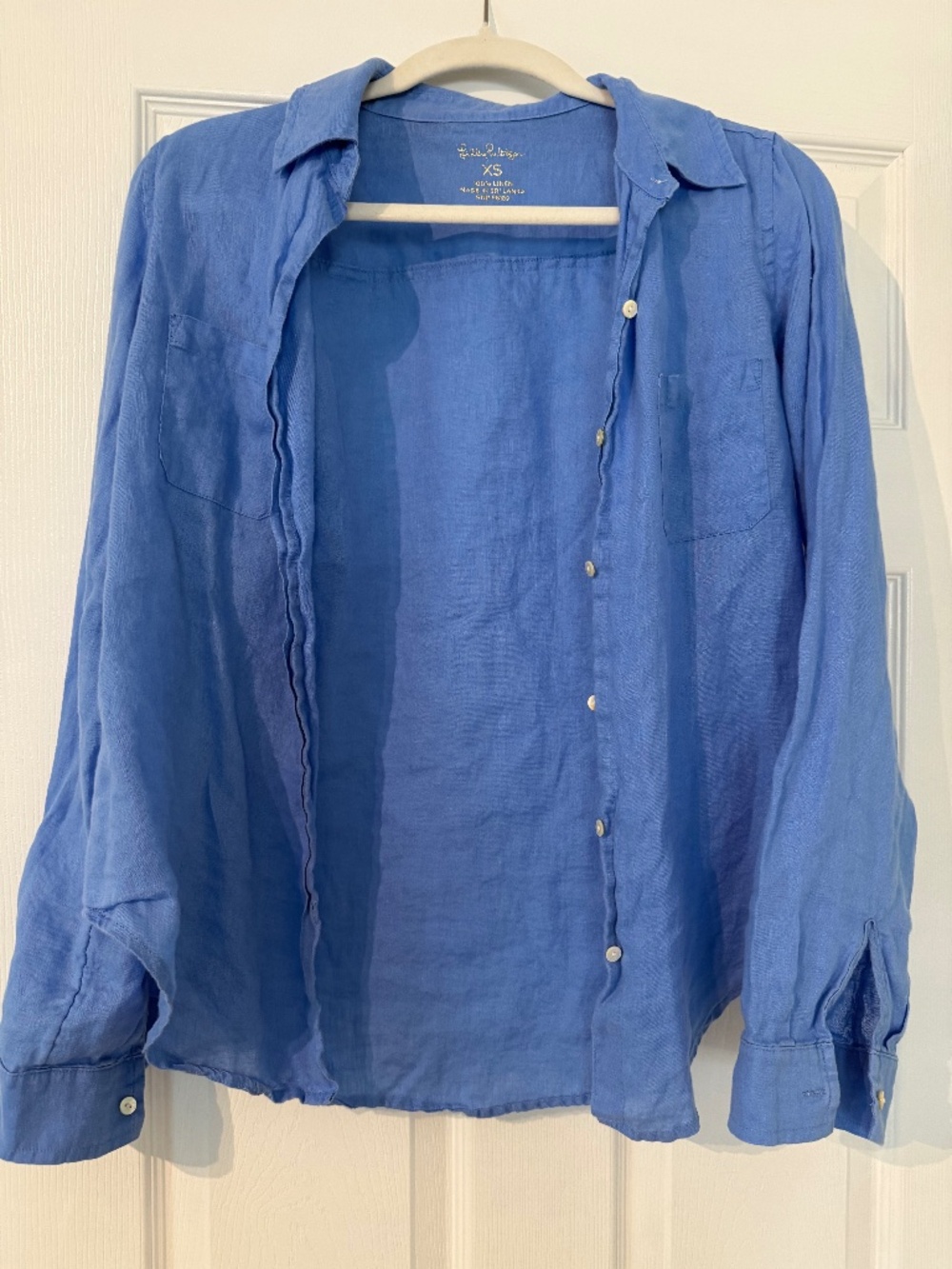 Lilly Pulitzer button down shirt, size XS